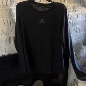 Adidas Dark Gray Long Sleeve Tee